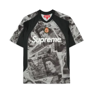 Supreme Pounds Soccer Jersey "Black"