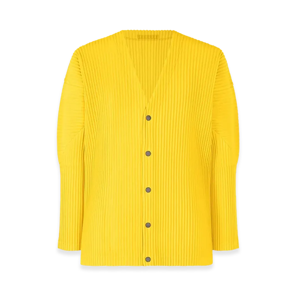 HOMME PLISSE ISSEY MIYAKE Color Pleats "Citrine Yellow"