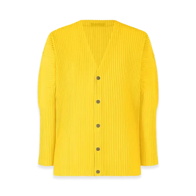HOMME PLISSE ISSEY MIYAKE Color Pleats "Citrine Yellow"