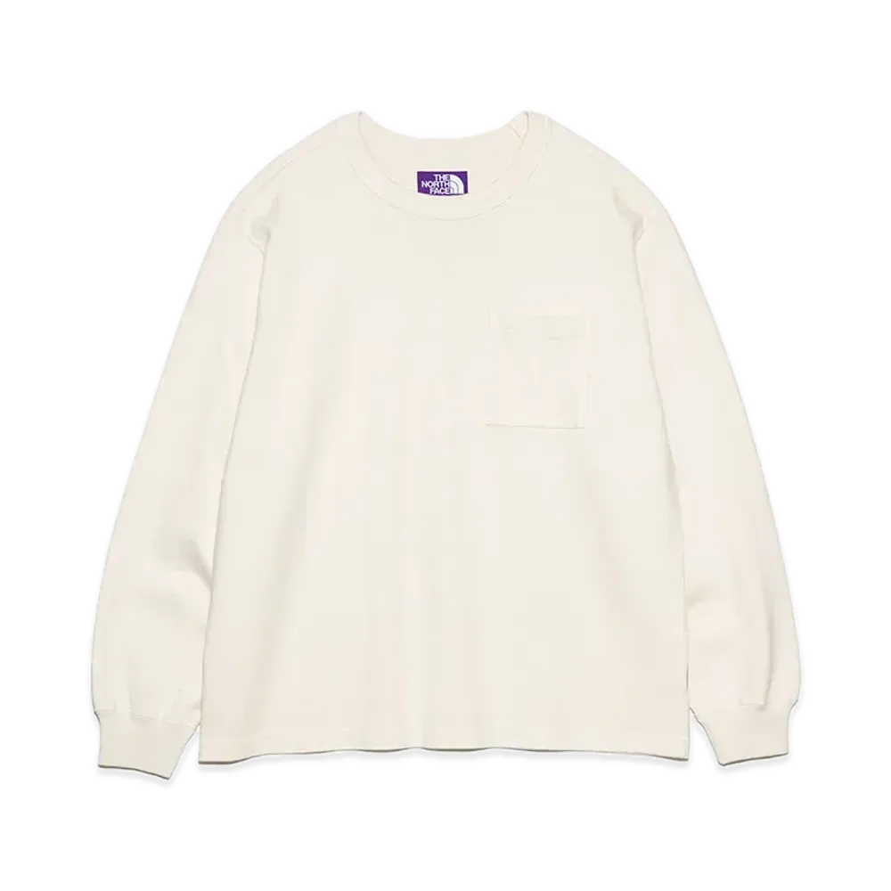The North Face PURPLE LABEL Field Long Sleeve Pocket Tee "Ivory"