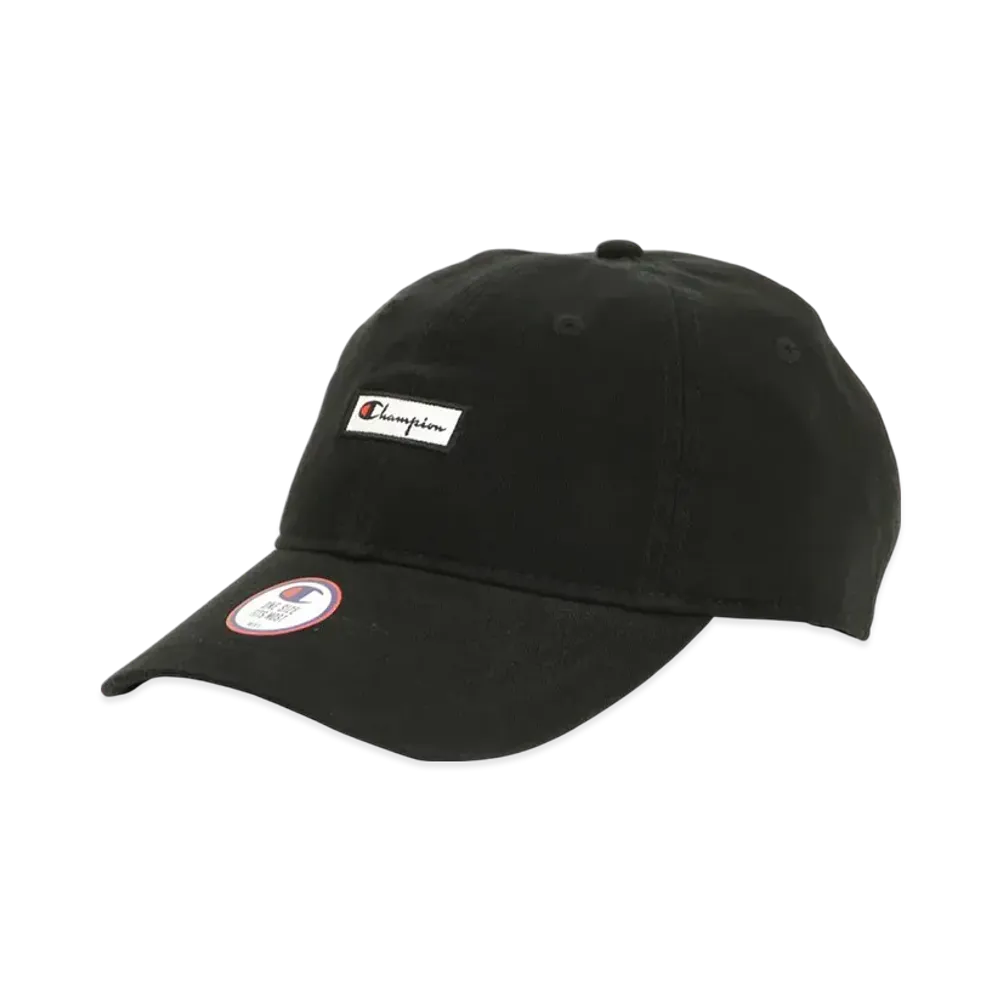 Champion Garment Washed Dad Hat "Black"