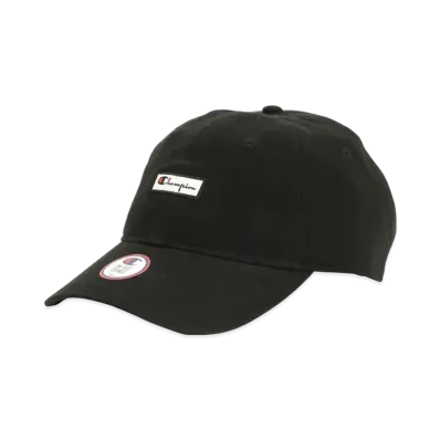 Champion Garment Washed Dad Hat "Black"
