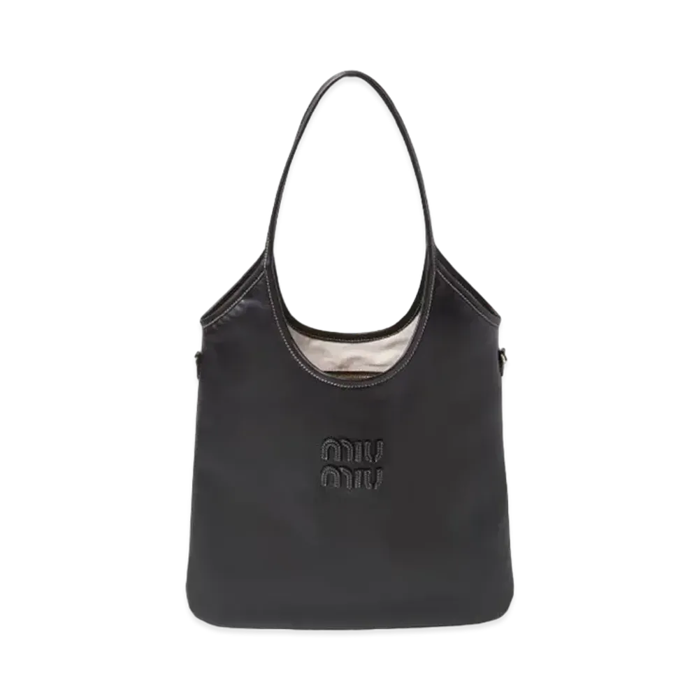 MIUMIU IVY Leather Bag "Black"