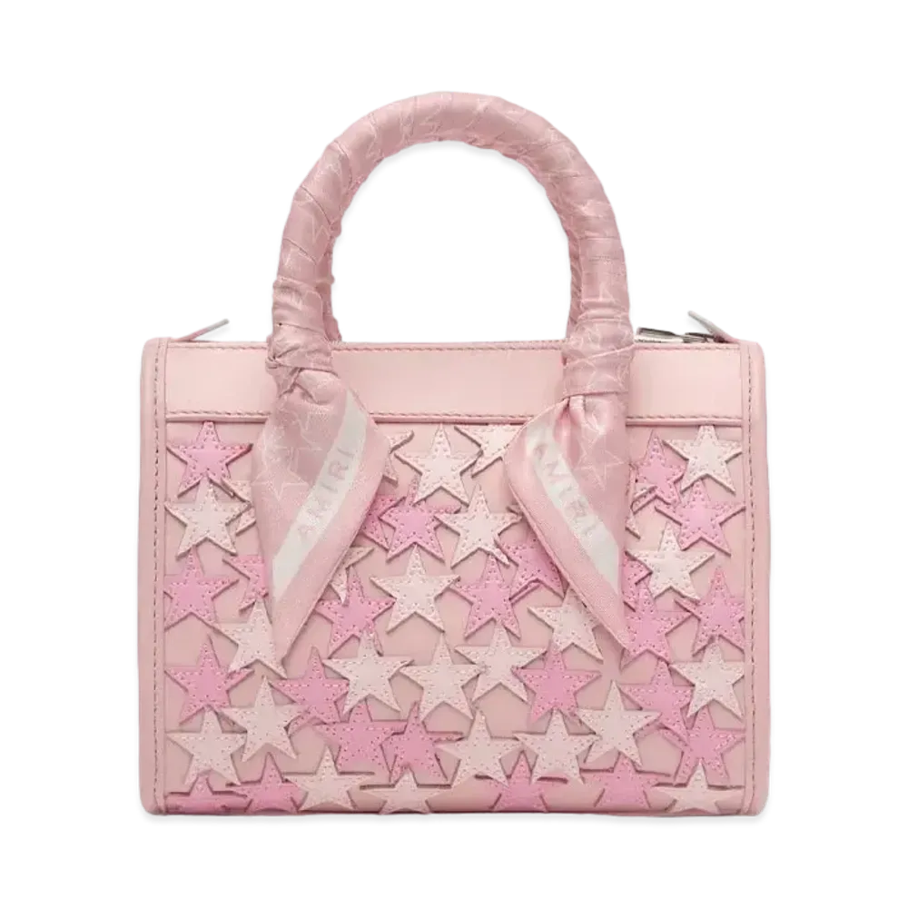 AMIRI Stars Micro Triangle Bag "Pink"