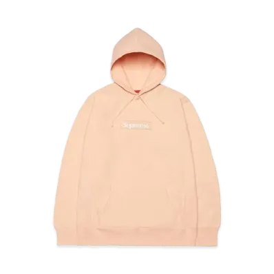 Supreme Box Logo Hooded Sweatshirt "Peach Pink" (16FW)