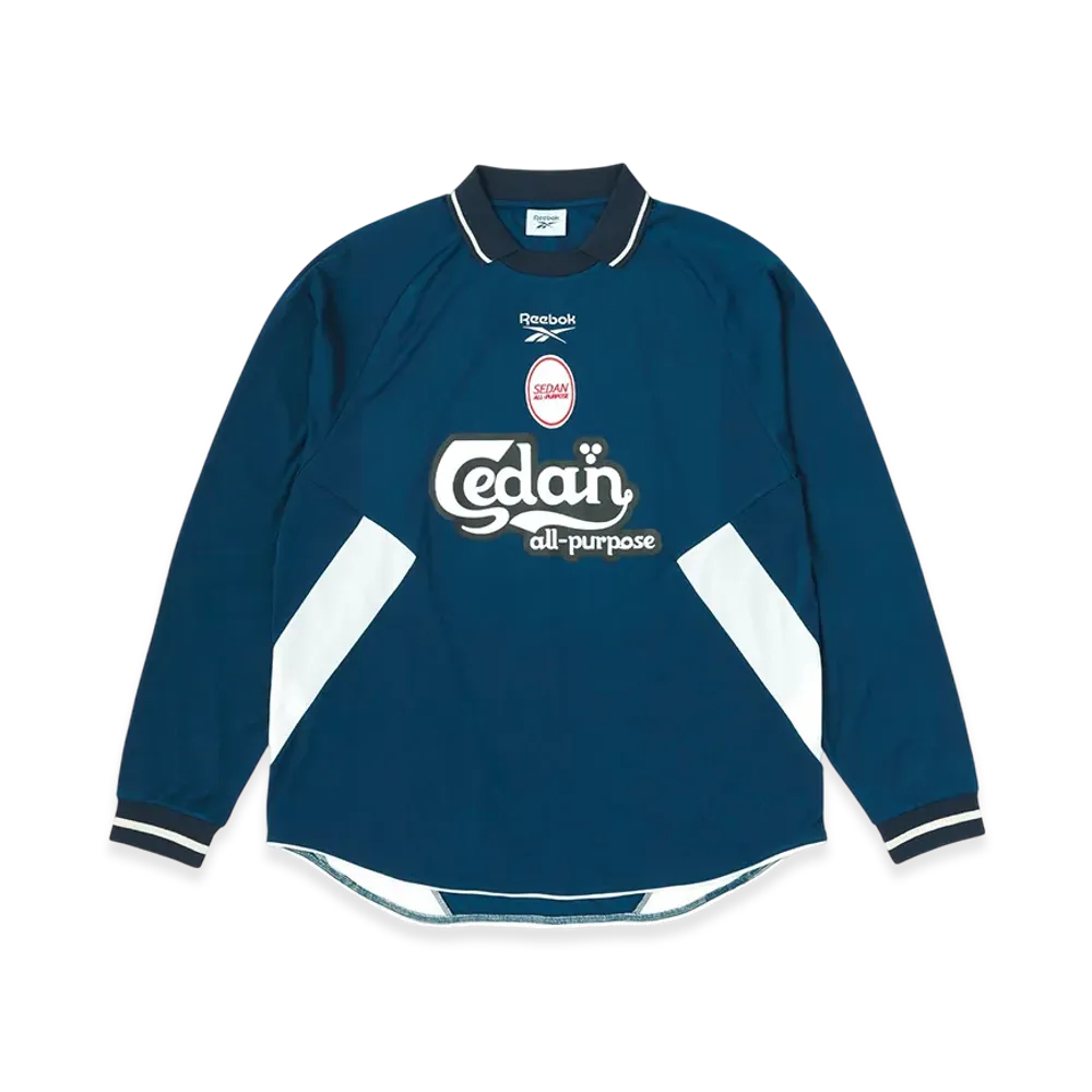 SEDAN ALL-PURPOSE x Reebok L/S Game Shirt "Navy"