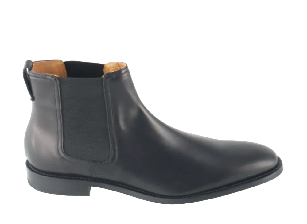 REGAL Side Gore Boots Calf Leather "Black" 19CLCD