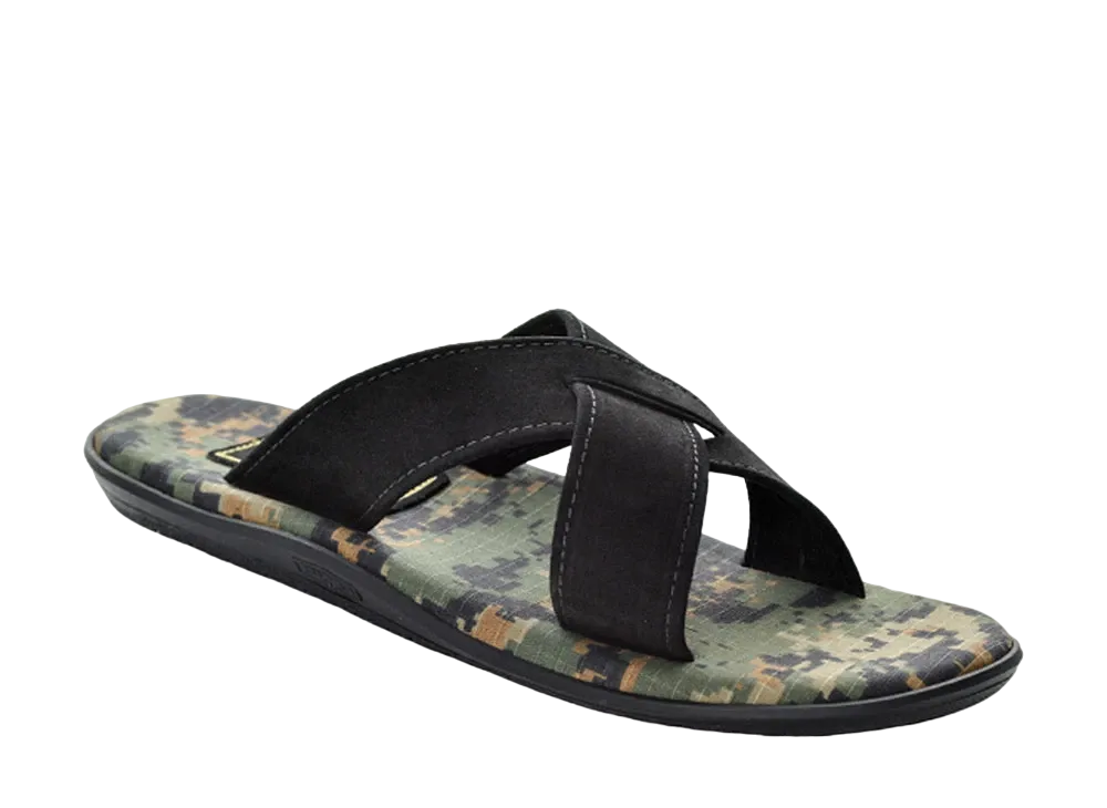 ISLAND SLIPPER Fabric Slide "Stalker Camo/Black" 19PBF223