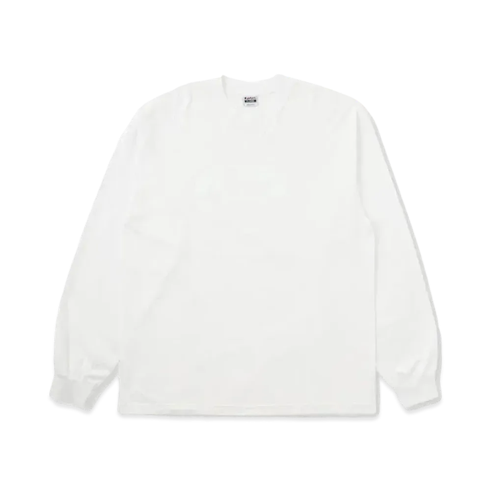 RHC Ron Herman x FUCT Logo Long Sleeve Tee "White"