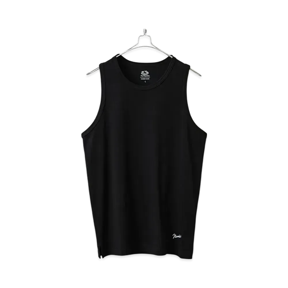 FRUIT OF THE LOOM x NUMBER (N)INE 2 Pack Tank Tops "Black"