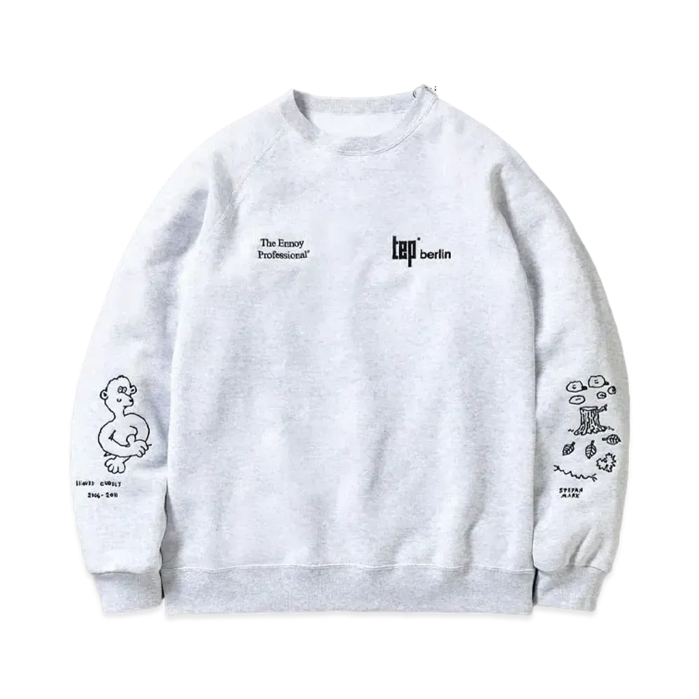 ENNOY x Stylistshibutsu x KEP Berlin Sweat Crew "Grey"