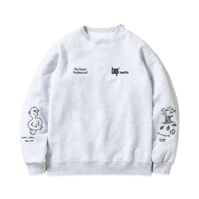 ENNOY x Stylistshibutsu x KEP Berlin Sweat Crew "Grey"
