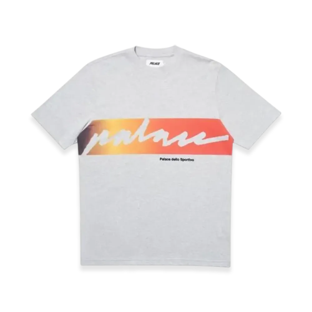 PALACE Catch Das Fade T-Shirt "Grey Marl"
