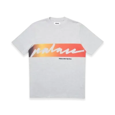 PALACE Catch Das Fade T-Shirt "Grey Marl"