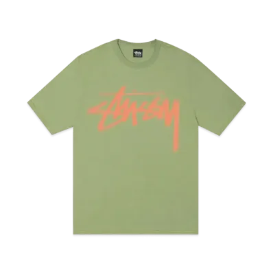 Stussy Dizzy Stock Tee "Moss"