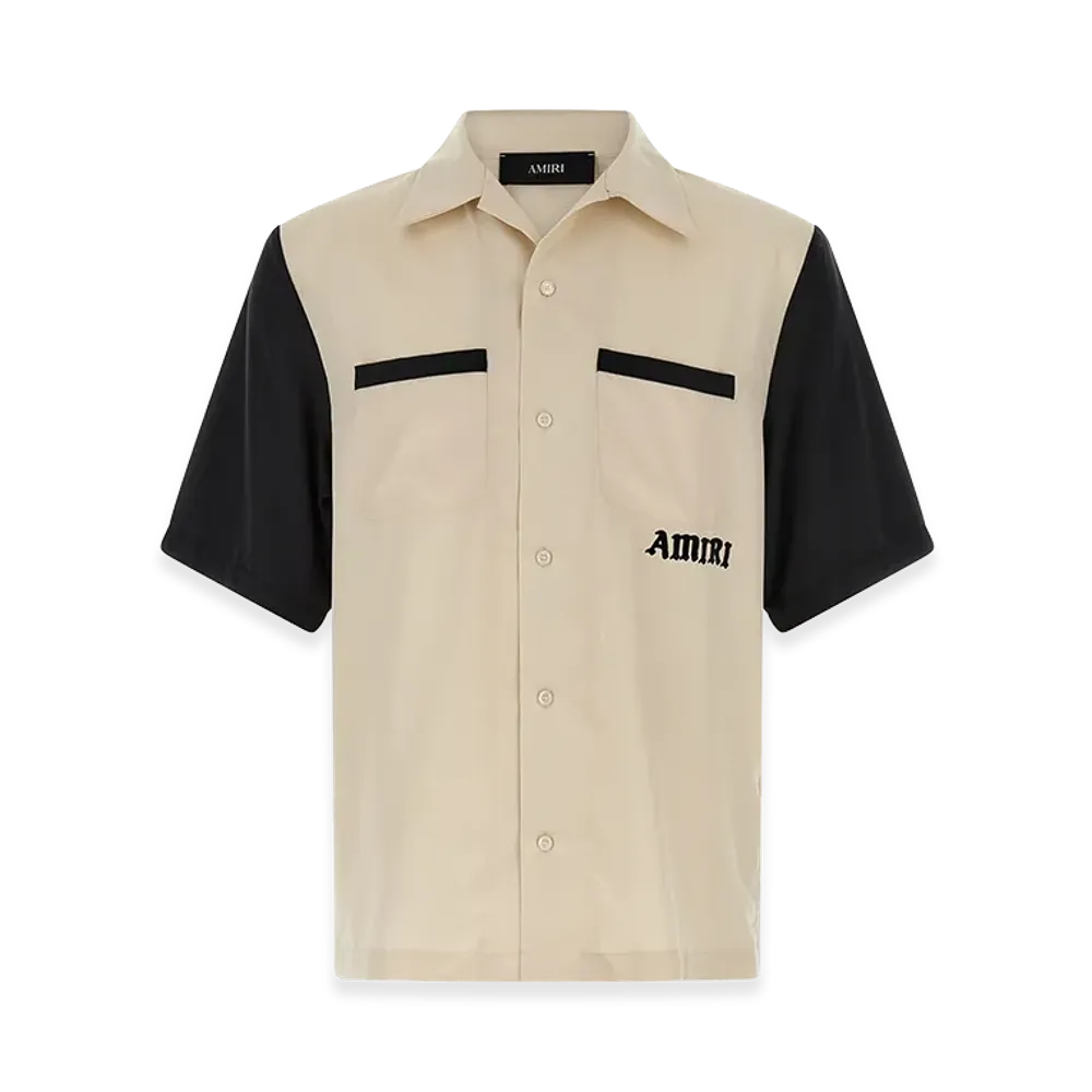 AMIRI 'Alabaster' Shirt "Beige/Black"