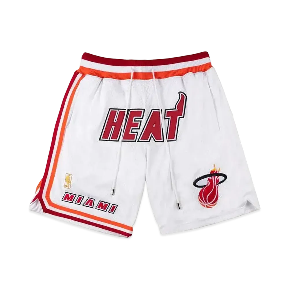 Just Don Miami Heat Shorts "White"