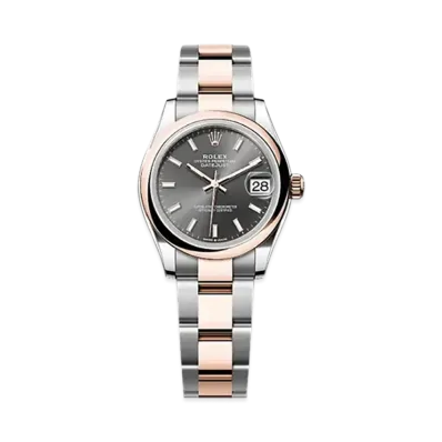 ROLEX Datejust 31mm Oystersteel & Everose Gold 278241 "Slate"