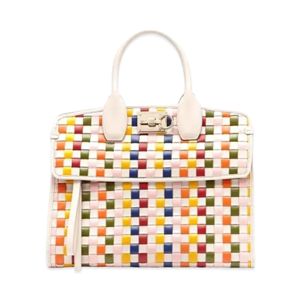 Salvatore Ferragamo Studio Bag (M) "Multicolor"