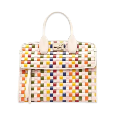 Salvatore Ferragamo Studio Bag (M) "Multicolor"