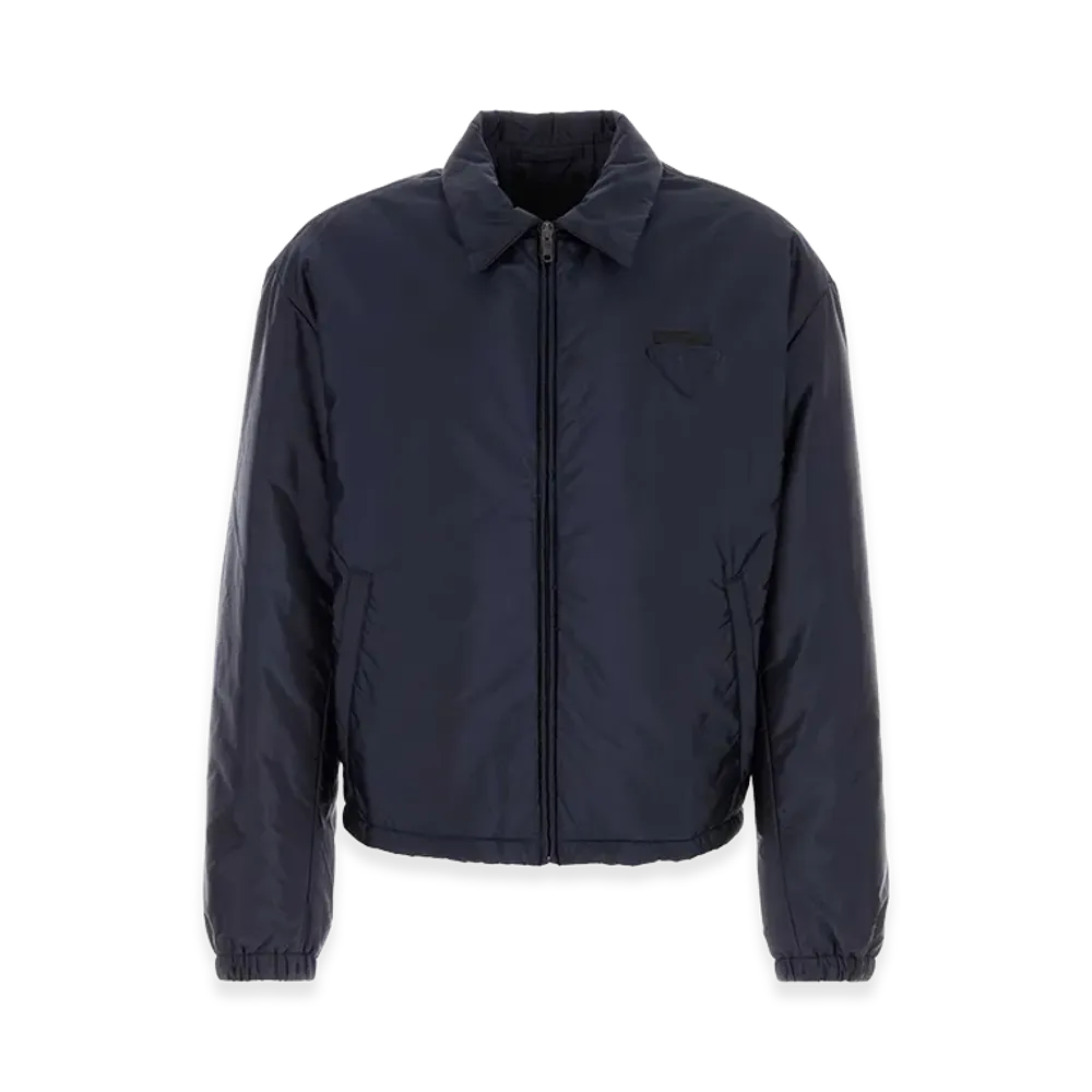 PRADA Re-Nylon Padded Jacket "Blue"