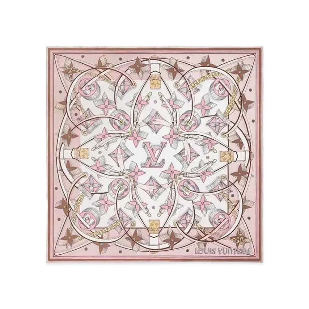 Louis Vuitton Ultimate 3D Square 90 "Rose Clair"
