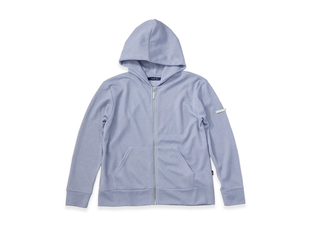 FEELS. Thermal Zip Up Hoodie 