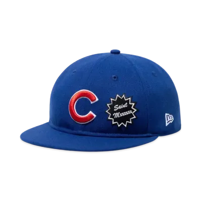 NEW ERA x SAINT Mxxxxxx x MLB Retro Crown 9Fifty Chicago Cubs "Light Royal"