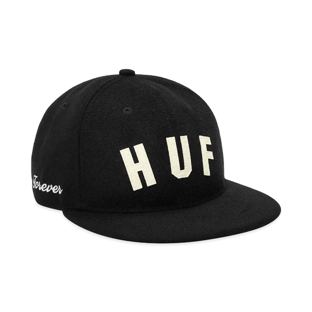 HUF x NEW ERA Shortstop Hat "Black"