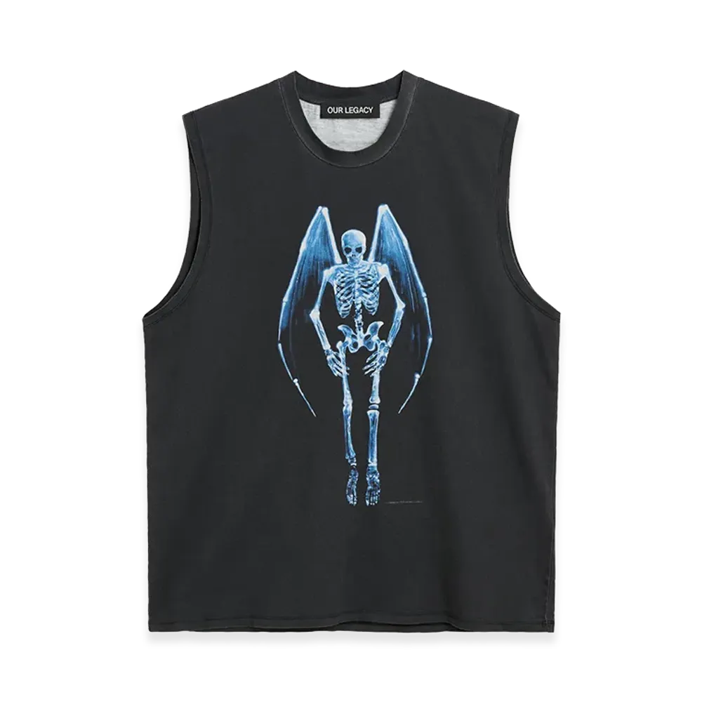 OUR LEGACY Breathe Tank "Fallen Angel Print"