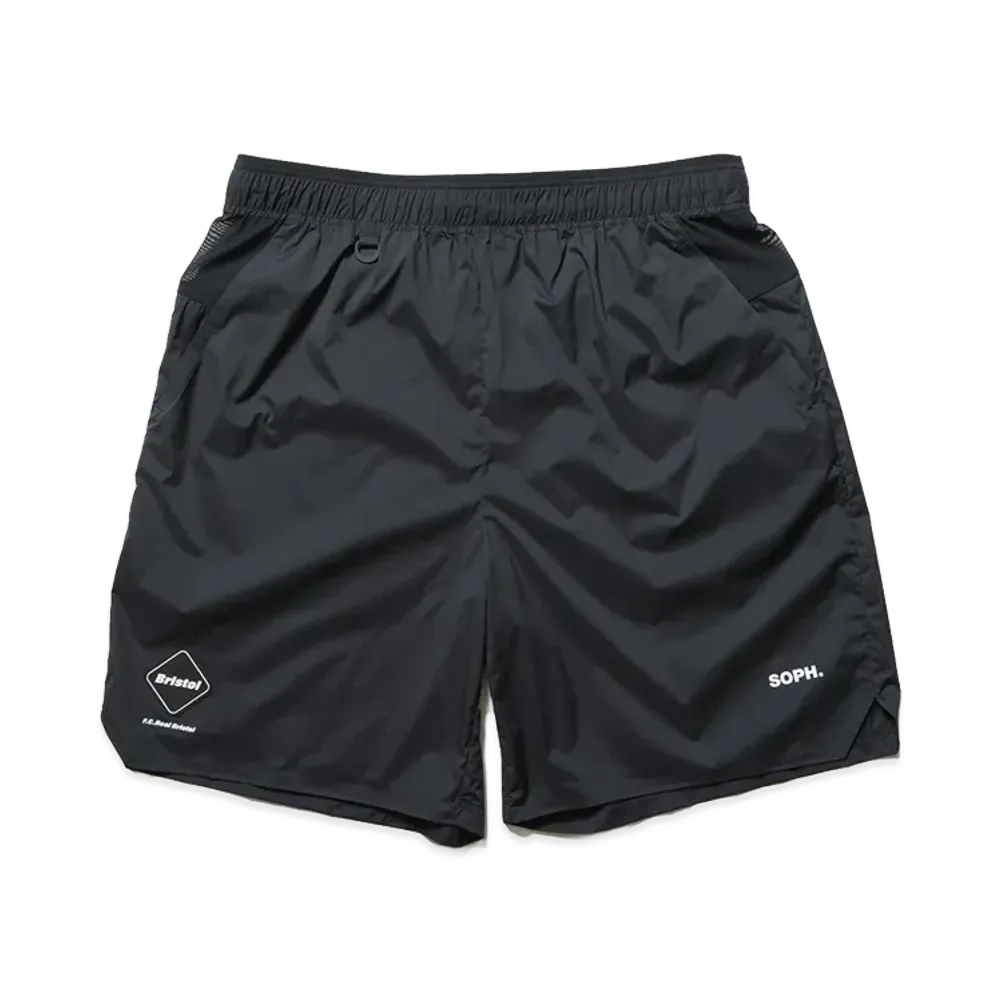 F.C.Real Bristol Light Weight Breathable Packable Shorts "Black"