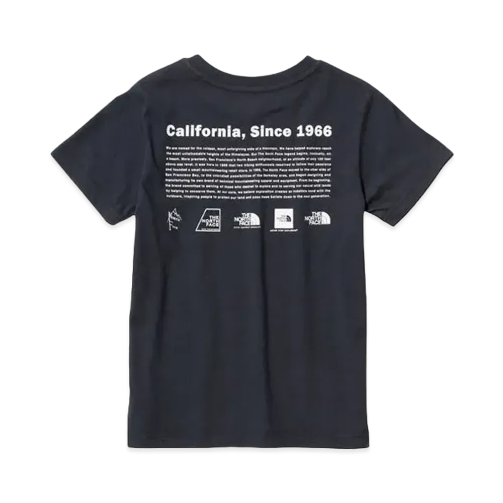The North Face Short Sleeve Historical Logo Tee Kids "Urban Navy"