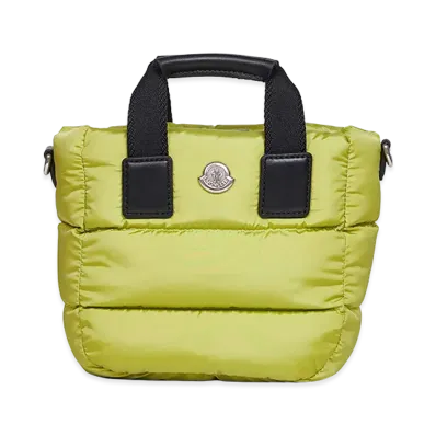 MONCLER Women's Micro Caradoc Tote Bag "Lime Green"