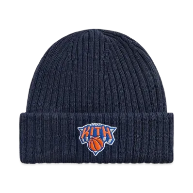 Kith x the New York Knicks Superman Logo Beanie "Nocturnal"
