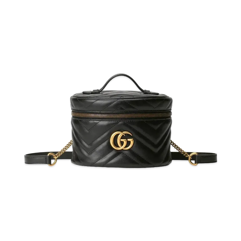 GUCCI GG Marmont Backpack "Black"
