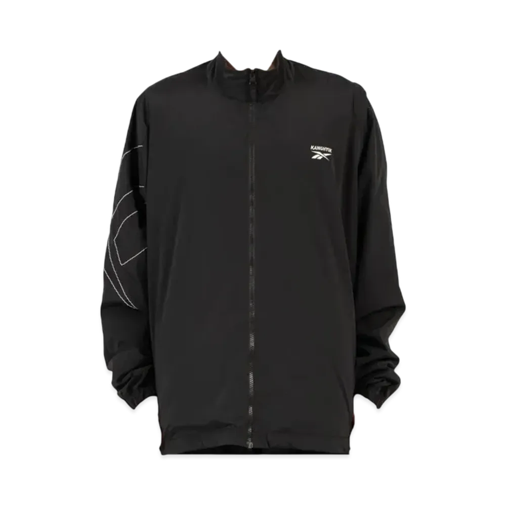 Reebok x KANGHYUK Stitched Logo Track Jacket "Dark Gray"