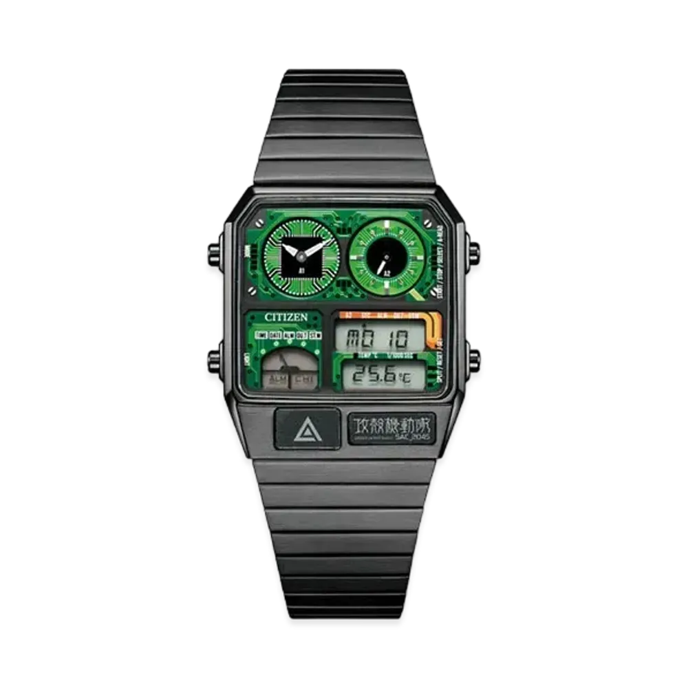 CITIZEN Collection Ghost in the Shell: SAC_2045 x Ana-Digi Temp Built to Order Limited Collaboration Model JG2155-61W