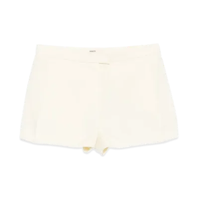 KHAITE Women's Shorts "Beige"