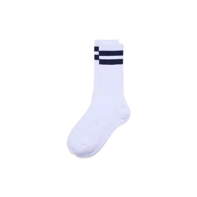 FreshService 2-Pack Line Crew Socks "Navy"