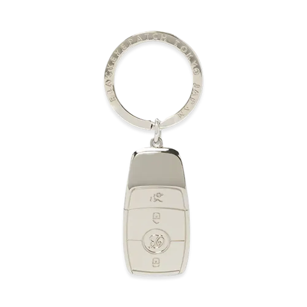 BlackEyePatch Car Remote Keychain "Silver"