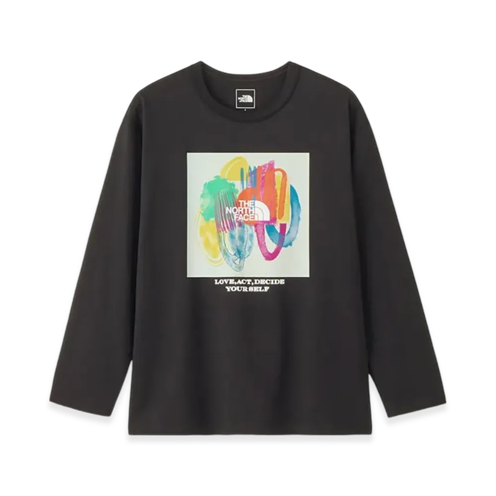 The North Face CR Long Sleeve Message Tee "Black"