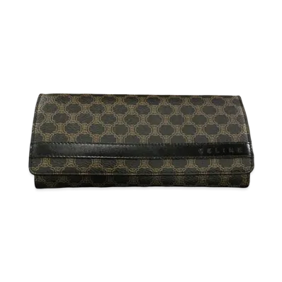 CELINE Macadam Long Wallet