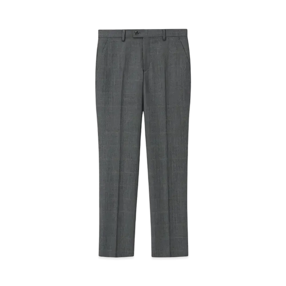 Paul Smith Window Pane Single 2B Suit "Gray"