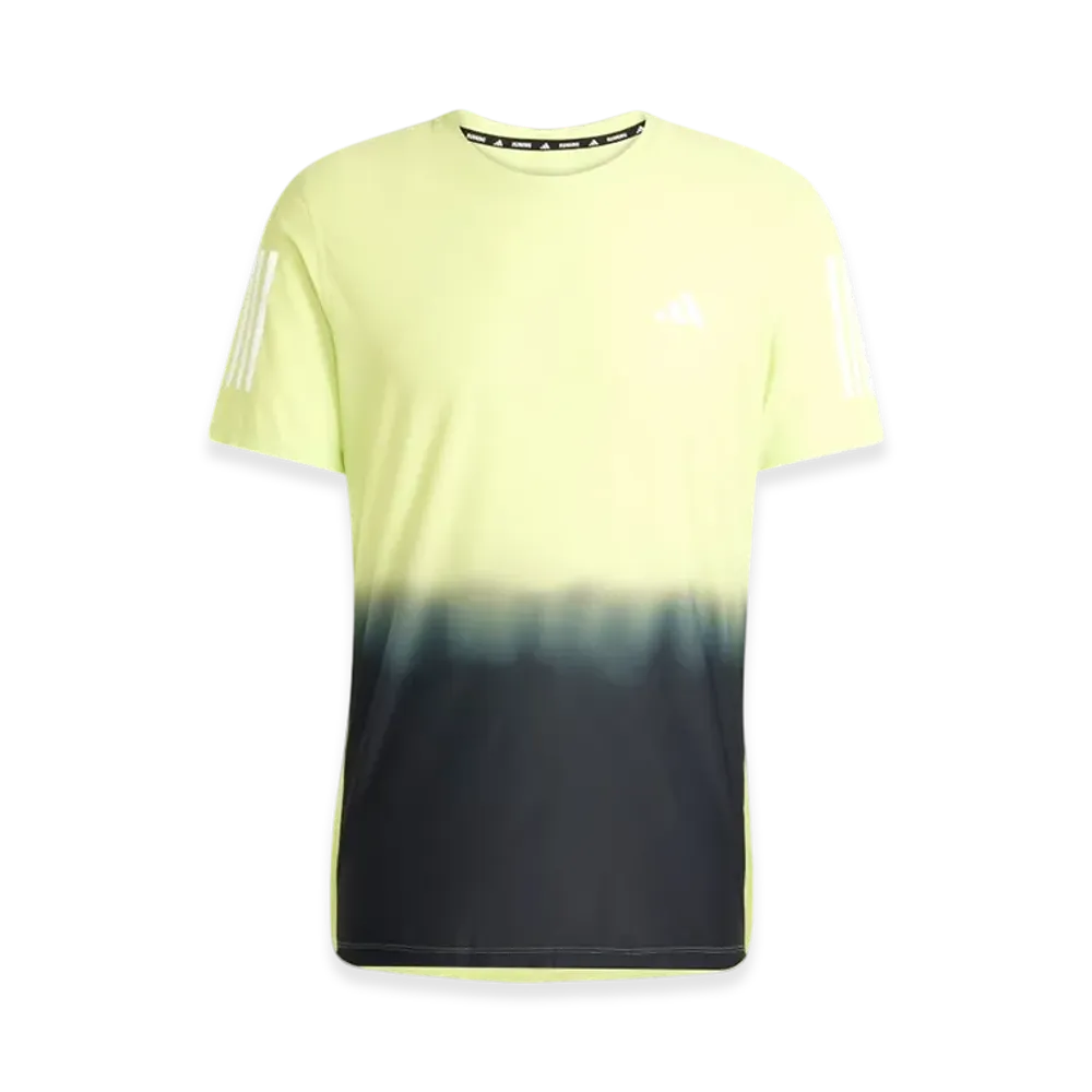 adidas Own The Run Climacool Colorblock Short-Sleeve T-Shirt "Pulse Lime"