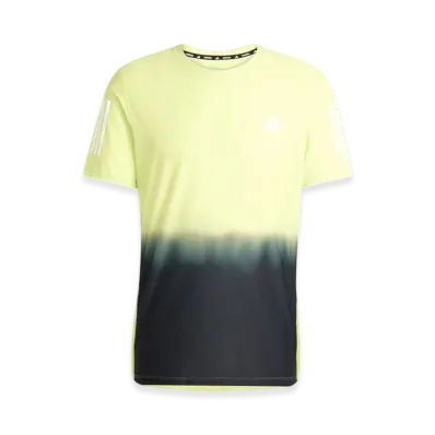 adidas Own The Run Climacool Colorblock Short-Sleeve T-Shirt "Pulse Lime"