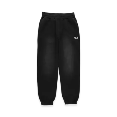 WIND AND SEA Sulfur Dyeing Logo Sweatpant "Black"