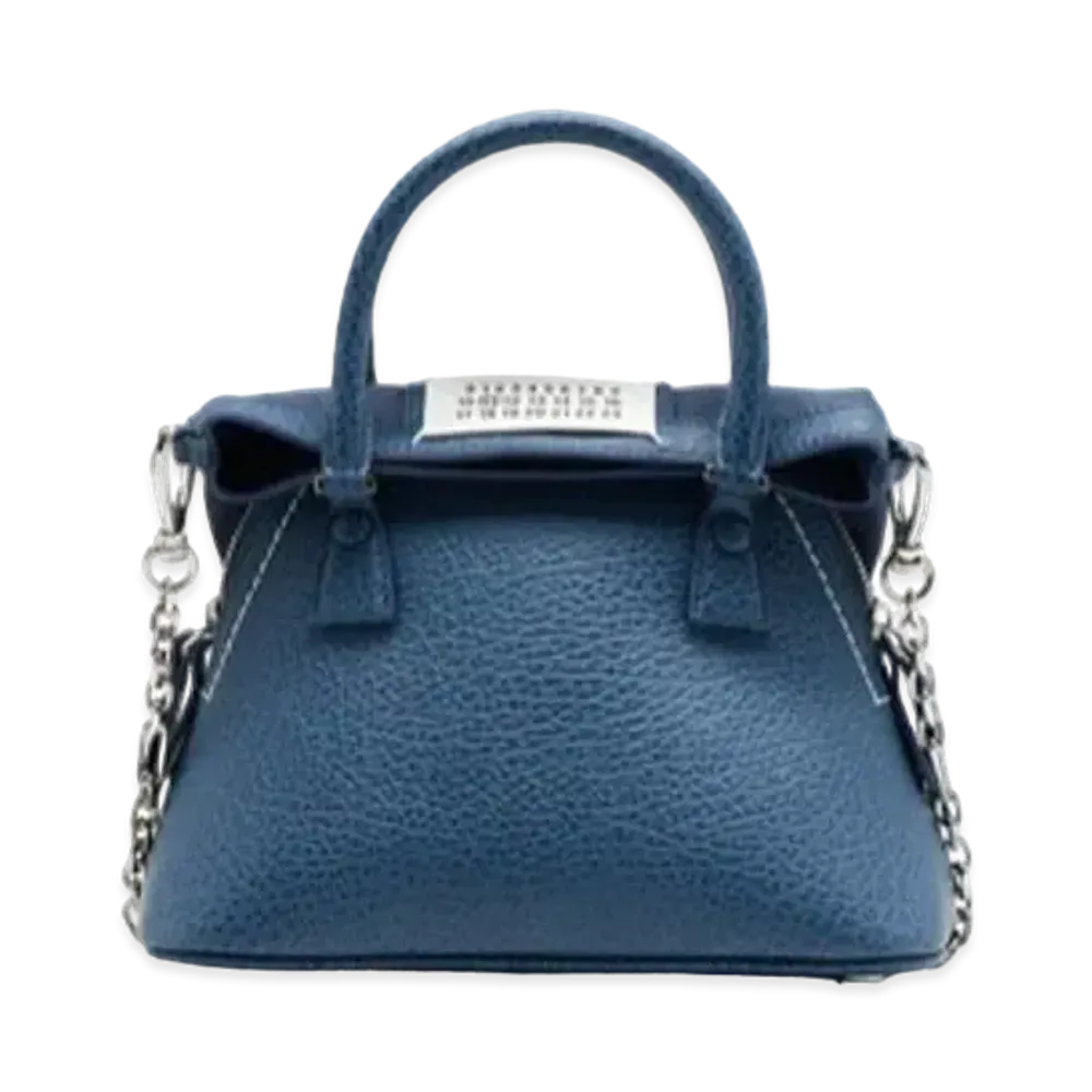 Maison Margiela 5AC Microbag "Blue Gray"