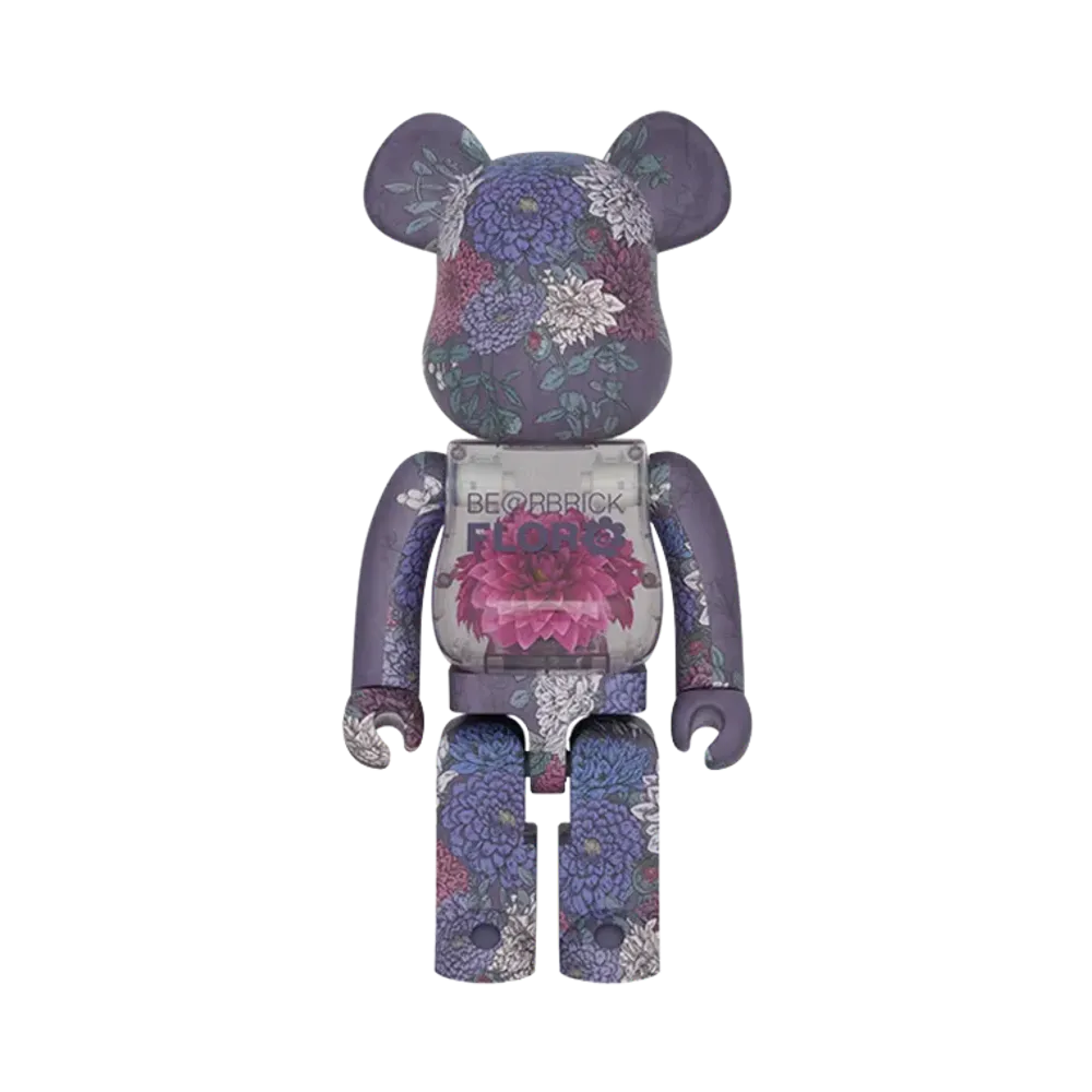 MEDICOM TOY "BEARBRICK" Bearbrick Flora Dahlia 1000%
