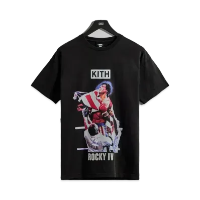 Kith x Rocky IV Vintage Tee "Black"