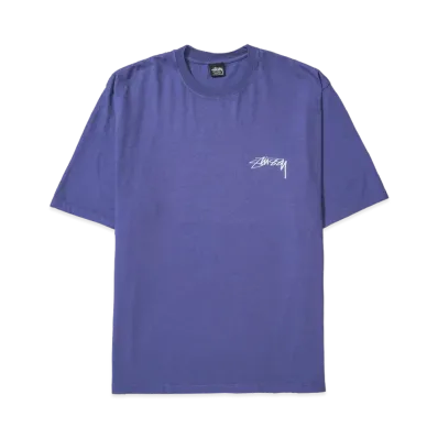Stussy Skate Stack Tee Pigment Dyed "Indigo"